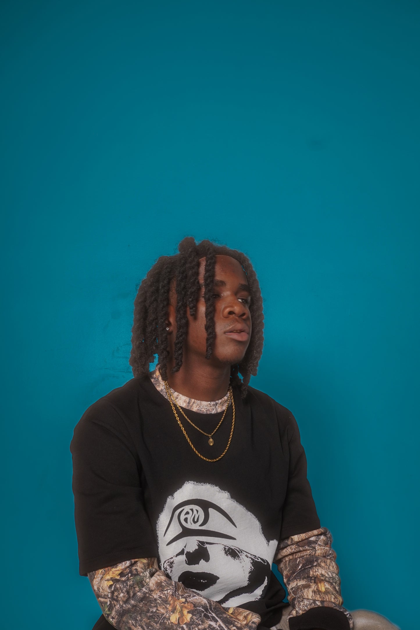 Mindofia Black Long Sleeve T-Shirt